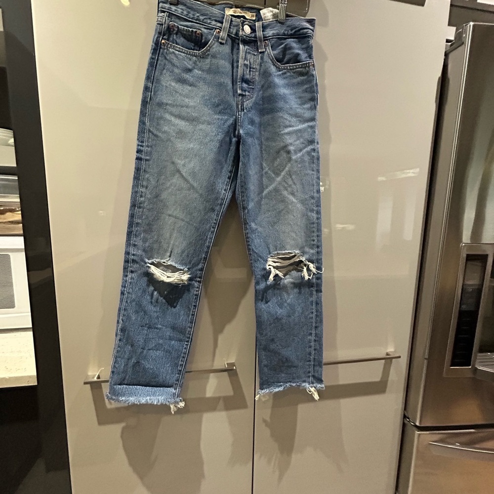 Levi's Classic Blue Denim Jeans
